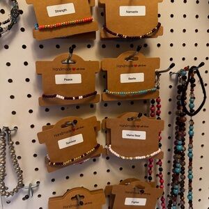 Handmade Beaded Bracelets Set